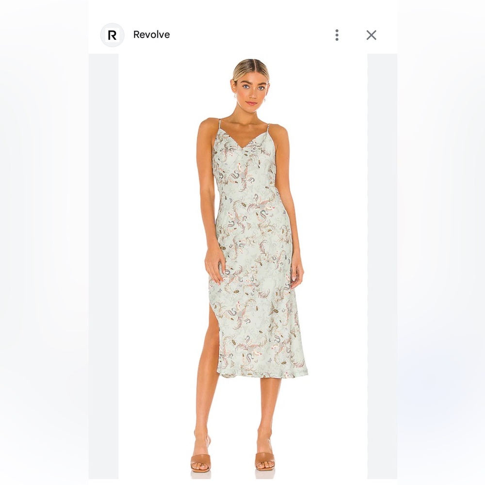 Floral Print Midi Dress